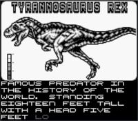 une photo d'Ã©cran de Jurassic Park sur Nintendo Game Boy